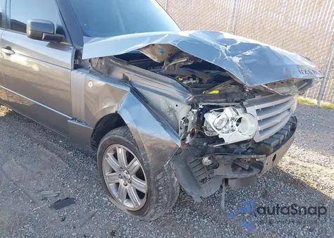 2007 Land Rover Range Rover Hse from USA, damaged, VIN SALME15487A244609